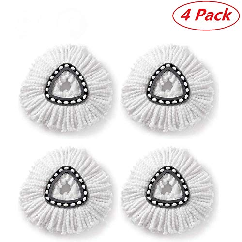 image for Strengghmix Microfiber Mop Head for OCedar Clean Pad Spin Mop Refill f