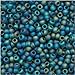 Toho Round Seed Beads 11/0 #167BDF 'Transparent Rainbow Frosted Teal' 8 Gram Tube