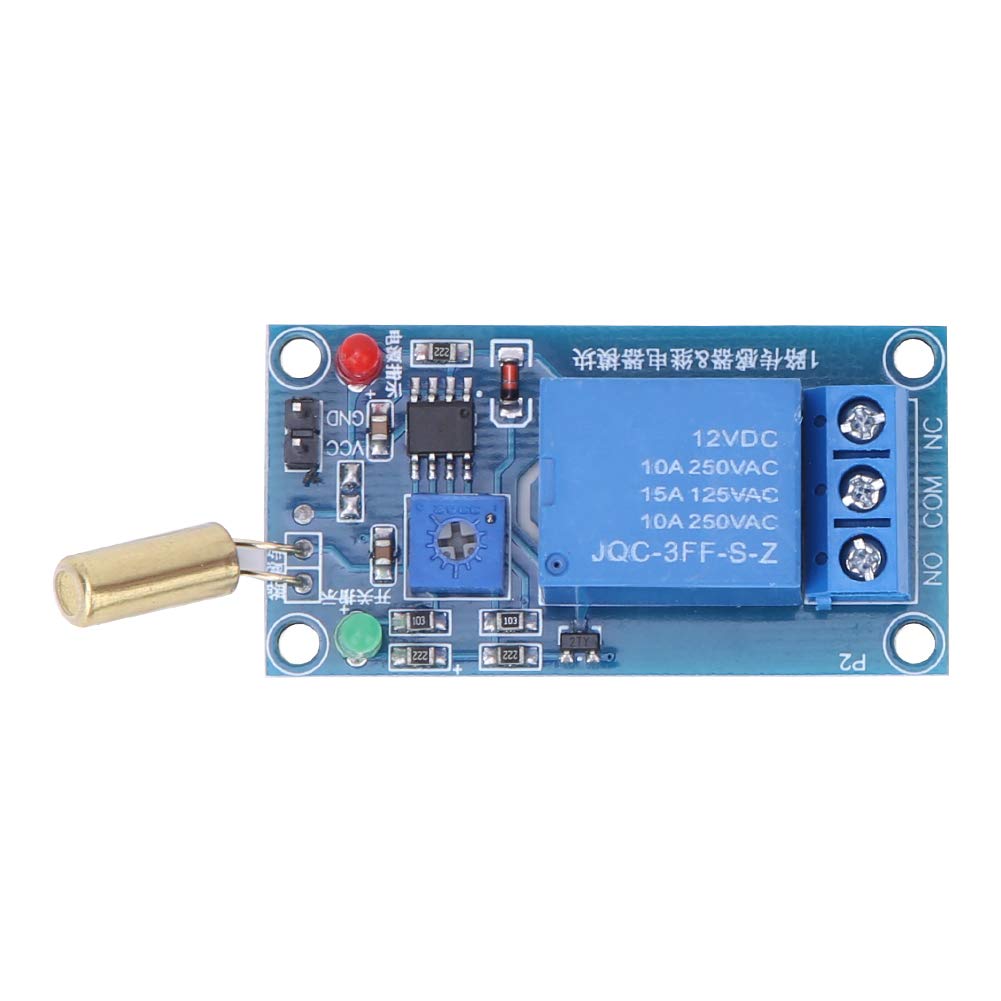 Photo 1 of DC 12V Relay Module, Tilt Sensor Relay Board Equipment Tilt Dump Protection Alarm Trigger Module