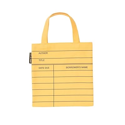 Kids Library Card Tote Bag with Vintage Design Jordan Ubuy
