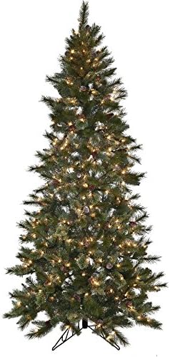 Special Happy Corp CNBYH75DWS Frosted Boulder Half Wall Tree