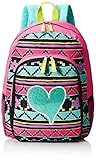 Trailmaker Big Girls Heart Applique Backpack, Pink, One Size