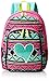 Trailmaker Big Girls Heart Applique Backpack, Pink, One Size