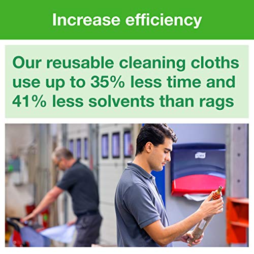 Tork Industrial Heavy-Duty Gevouwen Reinigingsdoek Blauw W4, 5 x 65 doeken, 570578 - Afbeelding 7