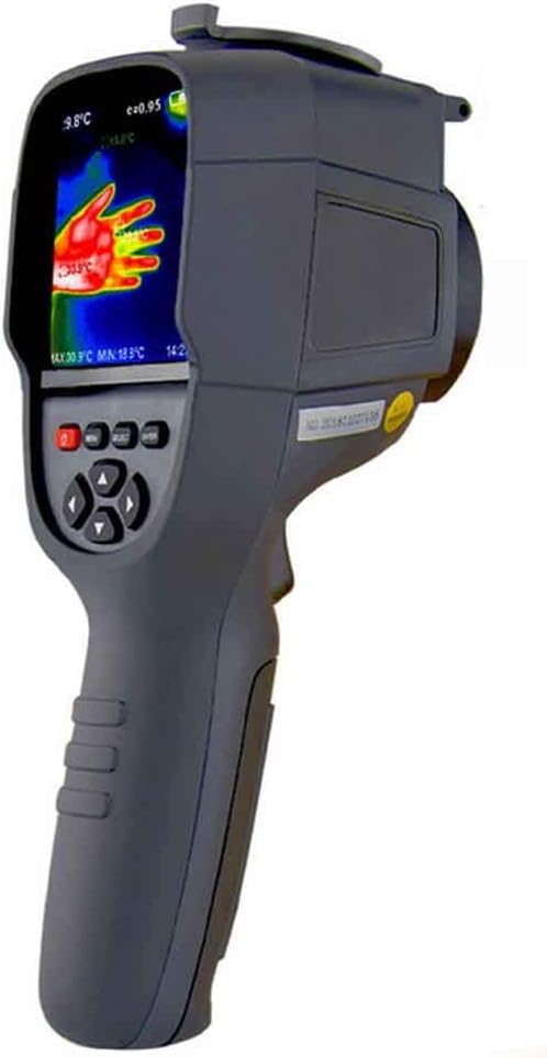 HFOOBSA IR Infrared Thermal Imager Handheld Camera with IR Resolution 220x160 Pixels,Temperature Range from 0°~50°, 9Hz Refresh Rate