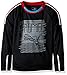 PUMA Boys' Big Fast Lane Long Sleeve, Black, Medium (10/12)