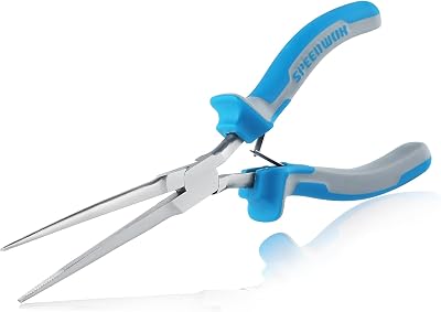 SPEEDWOX Micro Extra Long Needle Nose Pliers 187mm Jewelry Fishing
