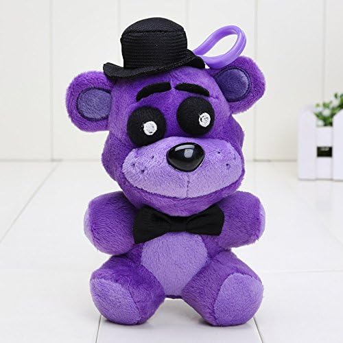 Grocoto Movies & TV - 14cm Five Nights at Freddy's FNAF Plush Foxy Chica Bonnie Golden Freddy Nightmare Fredbear Bear Keychain Pendant Kids Plush Toys 1 PCs