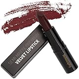 Bellasophy Long Lasting Smooth Semi Matte Lipstick Velvet Perfect Moisturizing Lipstick-Dark Red