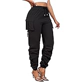 Gudasuo Cargo Pants Women Joggers Quick Dry Hiking Pants with Pockets