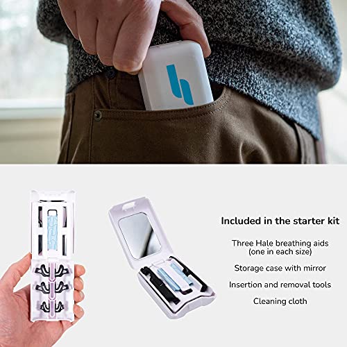 Hale Nasal Breathing Aid Starter Kit Daily Wear Dilator for Nasal
