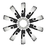 MECO(TM) Flash Drive 10Pcs 8GB 8G USB 2.0 Memory Stick Fold Storage Thumb Drive Swivel Design Black