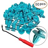 50psc Toyota Trim Panel Retainer Clips With One Fastener Remover