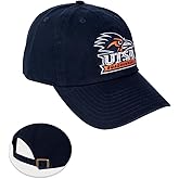 Desert Cactus University of Texas San Antonio Baseball Hat TAMUSA Jaguars Brimmed Embroidered Cap Adjustable Cloth Strap Adult (Style A) Blue