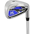 MAZEL WM-X1/2 Individual Men Golf Club Irons 1,2,3,4,5,6,7,8,9,Pitching Wedge,Approach Wedge,Sand Wedge with Graphite/Steel Shafts for Right Handed