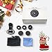 Camera Lens Kit, Stoon 180° Fisheye Lens & 15X Macro Lens & 0.65X Super Wide Angle Lens Clip-on Cell Phone Lens for iPhone Xs Max, Xs, X, 8, 8 Plus,7, 7 Plus,6, 6 Plus, Samsung Note 9/8, S9 Plus, etc.