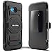 Lumia 640 Case, Evocel [New Generation Series] Belt Clip Holster, Kickstand, & Dual Layer for Microsoft Lumia 640, Black (EVO-NK640-XX01)