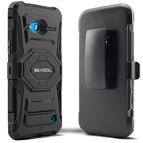 image for Evocel Microsoft Lumia 640 Case - Dual Layer [New Generation] Rugged H