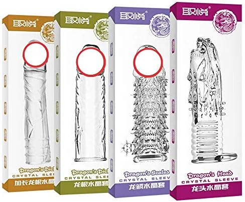 Silicone Reusable Sleeve-Quality Type Permanent Bump Enhance 4 PCS Series