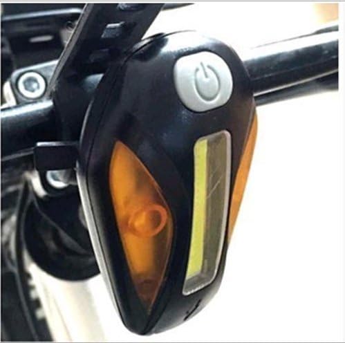 Chen Han Double Flash Comet Taillight Mountain Bike Headlight Warning Light USB Charging