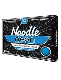 TaylorMade Noodle - Pelotas de golf (neón), color mate