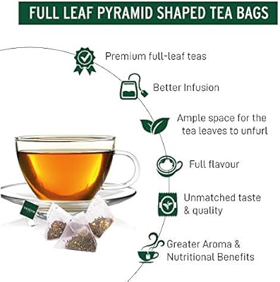 Cardamom Chai Tea 30 Pyramid Tea Bags 100 Natural Crushed Cardamom Blended With Garden Fresh Black Tea India S Original Cardamom Tea Blend Packed At Source 2 Boxes 15 Tea Bags Each In Qatar Binge Qa