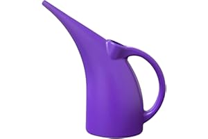 KP KOOL PRODUCTS Watering Can 1/2 Gallon - Small Watering Can for Indoor Plants - Outdoor Watering Can - Purple Plant Waterer - Plastic Watering Can for Garden - 1 Pack