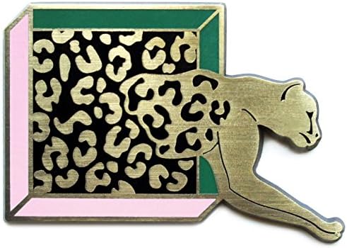 Dorrarium Definitely Leopard Lapel Pin | Big Cat Pin | Hard Enamel