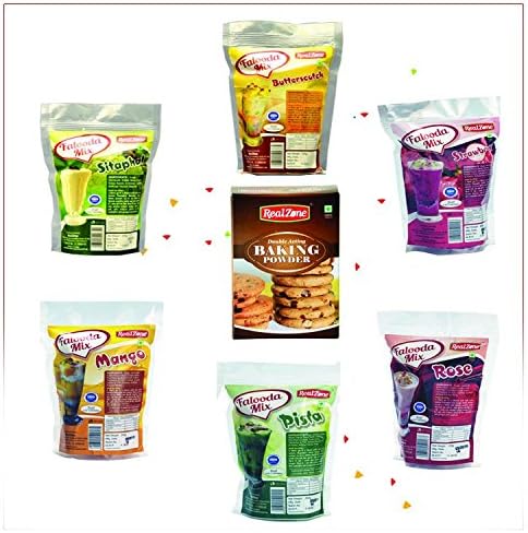 Realzone Combo of Falooda, Baking Powder (Combo of 7)-A11