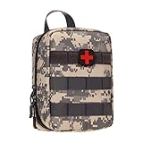 UNISTRENGH Outdoor Travel Portable First-aid Kit Camouflage Medical Pouch Mountaineering Climbing Lifesaving Bag Home Vehicle Emergency Pack