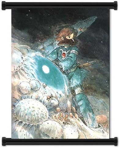 ActRaise Nausicaa Valley of The Wind Anime Fabric Wall Scroll Poster (16" x 22") Inches [A]-Nausicaa-10