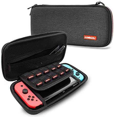 Protective Case Kit for Nintendo Switch Lite 2019, Premium Liquid Silicone Grip & 9H Tempered Glass Screen Protector Film & Cat Claw Design Thumb Grip Caps for Nintendo Switch Lite - Grey