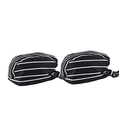 Homyl 2 Pcs Unisex Kitchen Catering Cooking Chef Skull Cap Tie