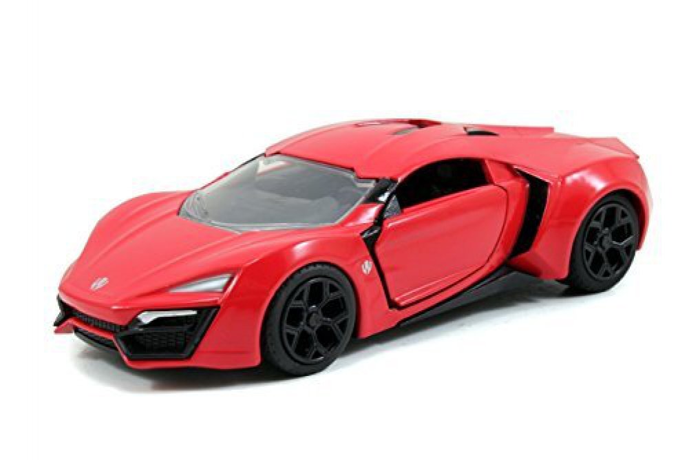 Lykan Hypersport Red Fast & Furious 7 Movie 1/32 by Jada 97386 by Lykan