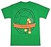Teenage Mutant Ninja Turtles Adult Costume T-Shirt - Mike Brown (X-Large)