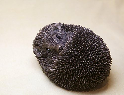 Frith Sculptures Small Cold Cast Bronze Hedgehog Sleeping Ornament Statue