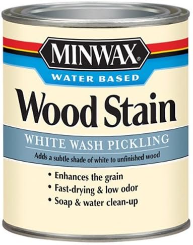 Minwax 618604444 White Wash Pickling Stain Quart Household Wood