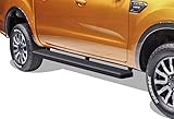 APS iBoard Running Boards 6 inches Matte Black