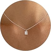 Tewiky Pendant Necklace for Women， Dainty 14k Gold Plated Chain Choker Necklaces Aesthetic Simple Necklace Jewelry Gifts for 