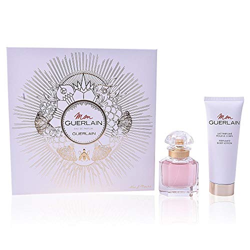 Guerlain Mon Guerlain For Women 2 Piece Set With Eau De Parfum Spray & Perfumed Body Lotion