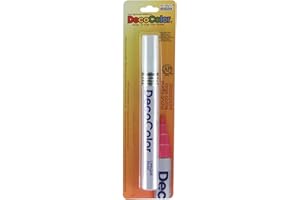 Uchida 300-C-0 Marvy Deco Color Broad Point Paint Marker, White