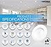 PARMIDA (1 Pack) 5/6 inch Dimmable LED Recessed Retrofit Downlight, 15W (120W Replacement), Easy Installation, 1100lm, Energy Star & ETL-Listed, LED Ceiling Down Light, LED Trim Can Lights, 3000K