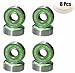 Mini Skater 8 ABEC 7 ABEC-7 608 Wheel Bearings F Skateboard Stunt Scooter Quad Inline Skate ,Green (8 PCS)