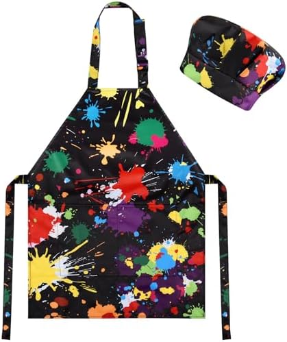 Toyvian Delantales para Delantal de Pintura DIY Delantal de Artista Práctico para Manualidades de Clase Actividades al Aire Interiores Talla Xl Color