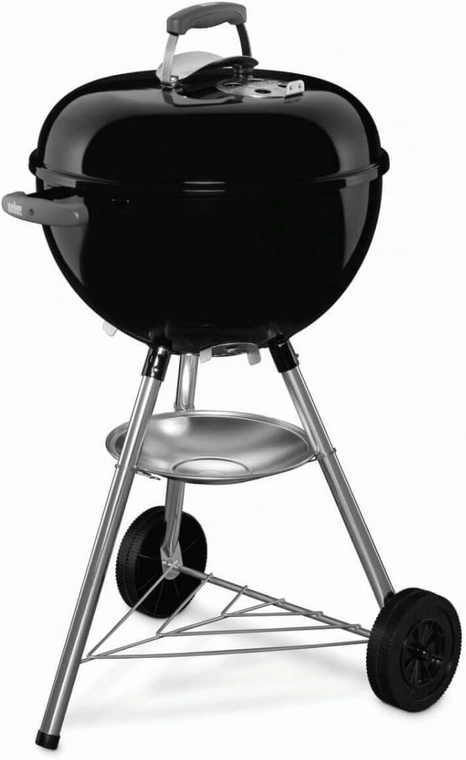 Weber Bar-B-Kettle Charcoal Barbecue, Black - 57cm - Image 3