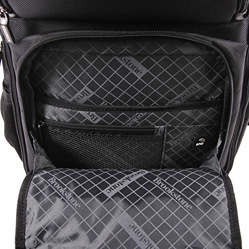 Brookstone Luggage Laptop Backpack, Black, 18 Inch on Galleon Philippines