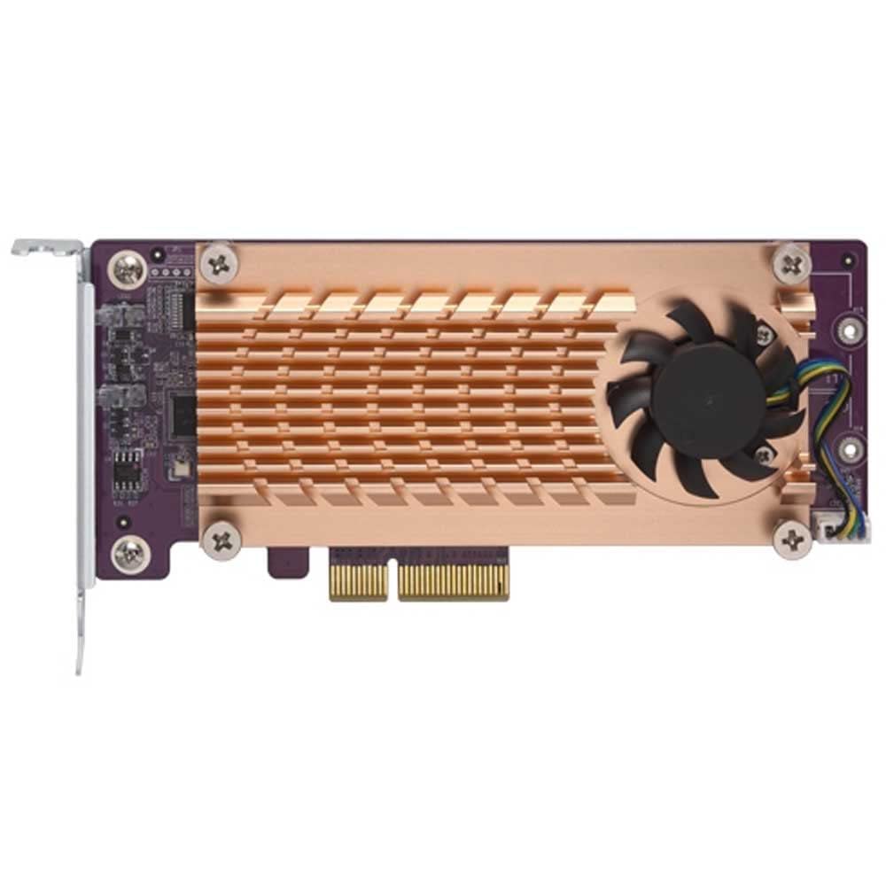 QNAP QM2-2S-220A - Dual M.2 22110/2280 SATA SSD expansion card,2 x SSD