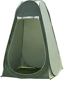 cheetop Camping Toilet Tent with Shower, Pop-Up Shelter Tent, Privacy Pod, Camping Toilets Portable, Outdoor Changing Room