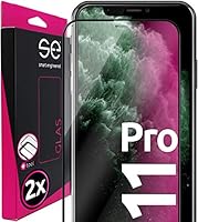 [2 Stück] 3D Schutzglas kompatibel mit Apple iPhone 11 Pro, volle Abdeckung, Installationshilfe, hüllenfreundlich,...