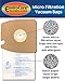 Envirocare Replacement Vacuum Bags for Eureka Style MM Eureka Mighty Mite 3670 and 3680 Series Canisters 27 Bags (153-9-3)